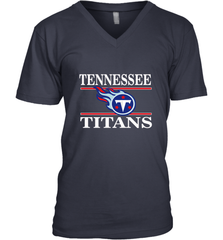 NFL Tennessee Titans Logo Champion Men's V-Neck Men's V-Neck - belovedtshirt