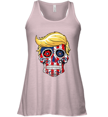 Trump sugar skull Women's Racerback Tank Women's Racerback Tank - belovedtshirt