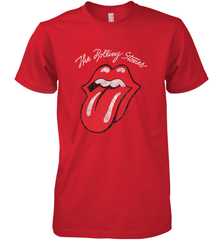 Mens The Rolling Stones Script Tongue Logo Men's Premium T-Shirt Men's Premium T-Shirt - belovedtshirt