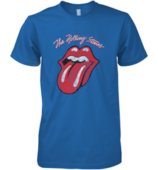 Mens The Rolling Stones Script Tongue Logo Men's Premium T-Shirt Men's Premium T-Shirt - belovedtshirt