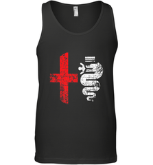 Alfa Car Drivers Stylish Grunge Logo Men's Tank Top Men's Tank Top - belovedtshirt