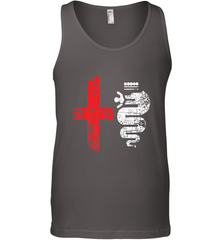 Alfa Car Drivers Stylish Grunge Logo Men's Tank Top Men's Tank Top - belovedtshirt
