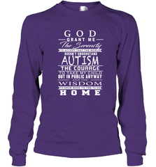 A shirt about Autism Long Sleeve T-Shirt Long Sleeve T-Shirt - belovedtshirt