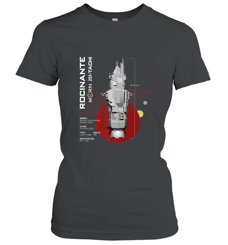 The Expanse Rocinante Ship Women's T-Shirt Women's T-Shirt / Black / S Women's T-Shirt - belovedtshirt