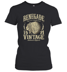 Vintage Made In 1971 T Shirt 47th Birthday Gift Women's T-Shirt Women's T-Shirt - belovedtshirt