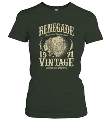 Vintage Made In 1971 T Shirt 47th Birthday Gift Women's T-Shirt Women's T-Shirt - belovedtshirt