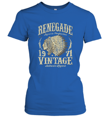 Vintage Made In 1971 T Shirt 47th Birthday Gift Women's T-Shirt Women's T-Shirt - belovedtshirt