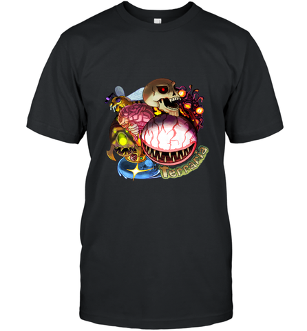 Terraria_ Boss Rush Men's T-Shirt Men's T-Shirt / Black / S Men's T-Shirt - belovedtshirt