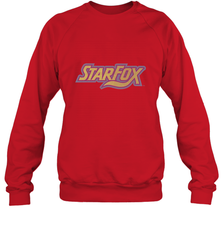 Star fox Vintage Distressed Game Logo Crewneck Sweatshirt Crewneck Sweatshirt - belovedtshirt