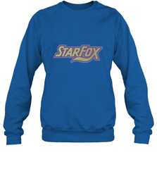 Star fox Vintage Distressed Game Logo Crewneck Sweatshirt Crewneck Sweatshirt - belovedtshirt