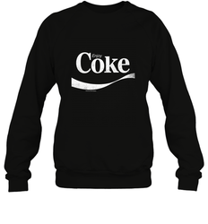 Coca Cola Vintage Enjoy Coke White Logo Crewneck Sweatshirt