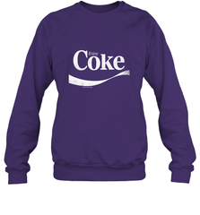 Coca Cola Vintage Enjoy Coke White Logo Crewneck Sweatshirt Crewneck Sweatshirt - belovedtshirt