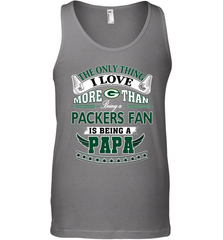 NFL The Only Thing I Love More Than Being A Green Bay Packers Fan Is Being A Papa Football Men's Tank Top Men's Tank Top - belovedtshirt