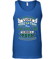 NFL The Only Thing I Love More Than Being A Green Bay Packers Fan Is Being A Papa Football Men's Tank Top Men's Tank Top - belovedtshirt