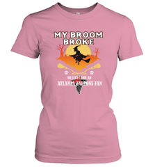 Broom Broke So I Became An Atlanta Falcons Fan  NFL Halloween Costume Women's T-Shirt Women's T-Shirt - belovedtshirt