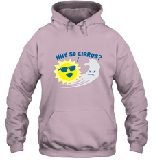 Weather Why So Cirrus Serious Cloud Funny Hooded Sweatshirt Hooded Sweatshirt - belovedtshirt