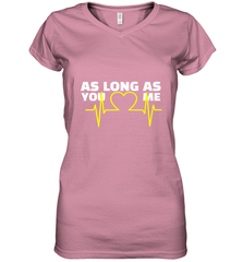 Back boys Again As Long As You Love Me Women's V-Neck T-Shirt Women's V-Neck T-Shirt - belovedtshirt