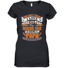 NFL The Only Thing I Love More Than Being A Chicago Bears Fan Women's V-Neck T-Shirt Women's V-Neck T-Shirt - belovedtshirt