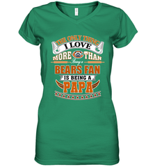 NFL The Only Thing I Love More Than Being A Chicago Bears Fan Women's V-Neck T-Shirt Women's V-Neck T-Shirt - belovedtshirt