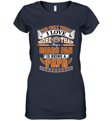 NFL The Only Thing I Love More Than Being A Chicago Bears Fan Women's V-Neck T-Shirt Women's V-Neck T-Shirt - belovedtshirt