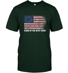 Patriotic 1776 Tee Respect the Flag Stand up for Betsy Ross Men's T-Shirt Men's T-Shirt - belovedtshirt