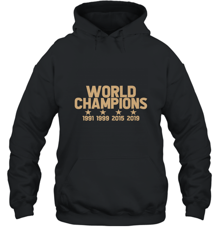 Us women's soccer team win world champions 4 four title 2019 Hooded Sweatshirt Hooded Sweatshirt / Black / S Hooded Sweatshirt - belovedtshirt