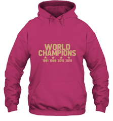 Us women's soccer team win world champions 4 four title 2019 Hooded Sweatshirt Hooded Sweatshirt - belovedtshirt