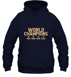 Us women's soccer team win world champions 4 four title 2019 Hooded Sweatshirt
