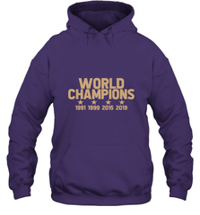 Us women's soccer team win world champions 4 four title 2019 Hooded Sweatshirt Hooded Sweatshirt - belovedtshirt