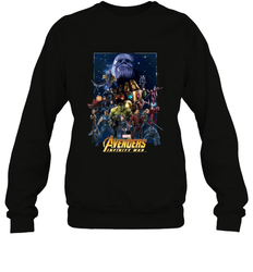 Marvel Avengers Infinity War Neon Team 2 Crewneck Sweatshirt