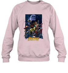 Marvel Avengers Infinity War Neon Team 2 Crewneck Sweatshirt Crewneck Sweatshirt - belovedtshirt