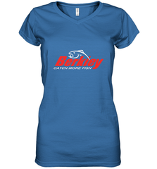 BERKLEY Fishing Logo Spinners Crankbaits LOVER Women's V-Neck T-Shirt Women's V-Neck T-Shirt - belovedtshirt