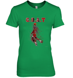 Basketball  Chicago Jordan G.O.A.T. Dunk Women's Premium T-Shirt