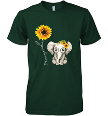 You Are My Sunshine Hippie Sunflower Elephant Gift Friend Men's Premium T-Shirt Men's Premium T-Shirt - belovedtshirt