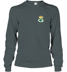 NFL Green Bay Packers Logo Champion Crown 1 Long Sleeve T-Shirt Long Sleeve T-Shirt - belovedtshirt