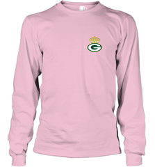 NFL Green Bay Packers Logo Champion Crown 1 Long Sleeve T-Shirt Long Sleeve T-Shirt - belovedtshirt