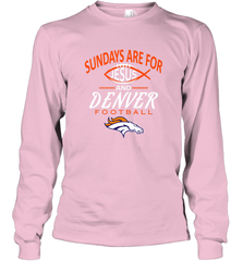 Sundays Are For Jesus and Denver Funny Christian Football Long Sleeve T-Shirt Long Sleeve T-Shirt - belovedtshirt