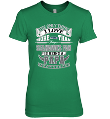 NFL The Only Thing I Love More Than Being A Seattle Seahawks Fan Is Being A Papa Football Women's Premium T-Shirt Women's Premium T-Shirt - belovedtshirt