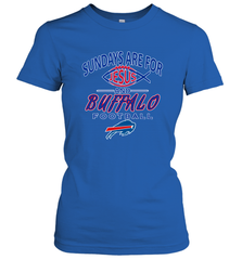 Sundays Are For Jesus and Buffalo Funny Christian Football 1 Women's T-Shirt Women's T-Shirt - belovedtshirt