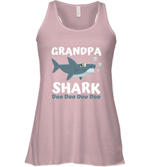 Grandpa Shark Family Shark Women's Racerback Tank Women's Racerback Tank - belovedtshirt