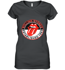 Mens The Rolling Stones Est 1962 Women's V-Neck T-Shirt Women's V-Neck T-Shirt - belovedtshirt