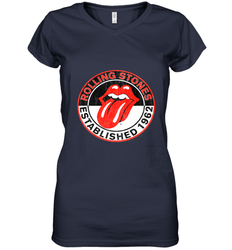 Mens The Rolling Stones Est 1962 Women's V-Neck T-Shirt