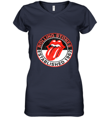 Mens The Rolling Stones Est 1962 Women's V-Neck T-Shirt Women's V-Neck T-Shirt - belovedtshirt
