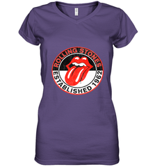 Mens The Rolling Stones Est 1962 Women's V-Neck T-Shirt Women's V-Neck T-Shirt - belovedtshirt