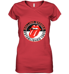 Mens The Rolling Stones Est 1962 Women's V-Neck T-Shirt Women's V-Neck T-Shirt - belovedtshirt