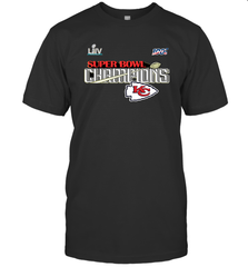 Youth Kansas City Chiefs NFL Pro Line by Fanatics Super Bowl LIV Champions Trophy Men's T-Shirt Men's T-Shirt - belovedtshirt