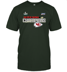 Youth Kansas City Chiefs NFL Pro Line by Fanatics Super Bowl LIV Champions Trophy Men's T-Shirt Men's T-Shirt - belovedtshirt