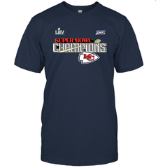 Youth Kansas City Chiefs NFL Pro Line by Fanatics Super Bowl LIV Champions Trophy Men's T-Shirt Men's T-Shirt - belovedtshirt