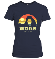 Moab Utah Vintage Sunset Arches Adventure Outdoors Women's T-Shirt
