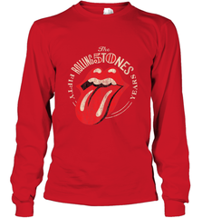 Mens The Rolling Stones 50th Anniversary Logo Long Sleeve T-Shirt Long Sleeve T-Shirt - belovedtshirt